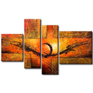 Acrylic Painting Abstract, Modern Abstract Painting, Dining Room Canvas Paintings, Contemporary Wall Paintings, Heavy Texture Wall Art-artworkcanvas