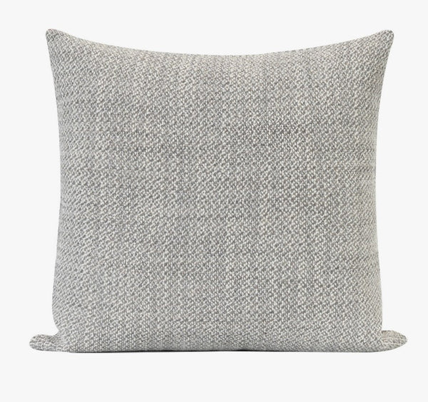 Light Gray Contemporary Throw Pillow for Living Room, Simple Modern Sofa Throw Pillows, Modern Decorative Throw Pillows for Couch-artworkcanvas
