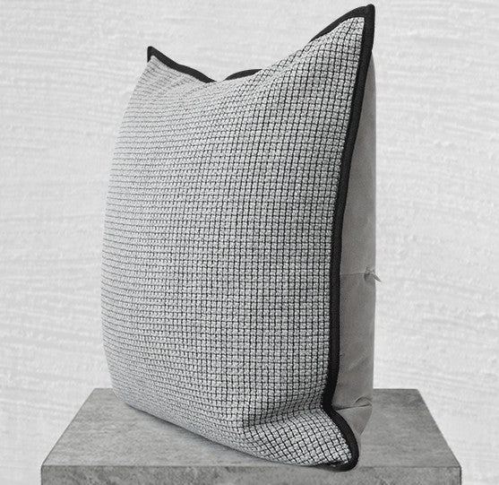 Simple Contemporary Throw Pillows for Interior Design, Large Modern Decorative Pillows for Sofa, Modern Throw Pillows for Couch-artworkcanvas