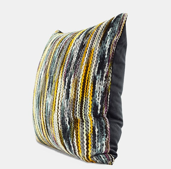 Modern Square Throw Pillows for Couch, Colorful Decorative Throw Pillows, Large Abstract Contemporary Throw Pillow for Interior Design-artworkcanvas