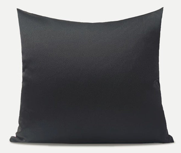 Simple Throw Pillow for Interior Design, Modern Black Gray Golden Lines Decorative Throw Pillows, Modern Sofa Pillows, Contemporary Square Modern Throw Pillows for Couch-artworkcanvas