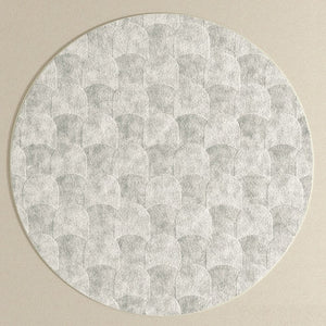 Contemporary Area Rugs for Bedroom, Round Area Rug for Dining Room, Coffee Table Rugs, Circular Modern Area Rug, Large Rugs for Living Room-artworkcanvas