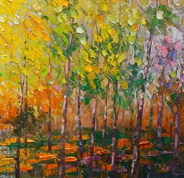 Living Room Wall Art, Landscape Painting, Oil Painting, Abstract Painting, Large Art, Canvas Art, Modern Art, Canvas Painting,-artworkcanvas