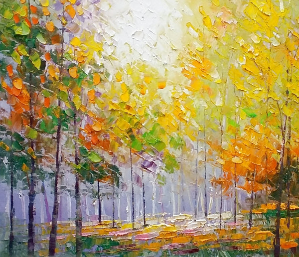 Living Room Wall Art, Landscape Painting, Oil Painting, Abstract Painting, Large Art, Canvas Art, Modern Art, Canvas Painting,-artworkcanvas