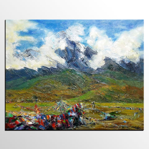 Abstract Art, Large Art, Abstract Painting, Landscape Art, Original Painting, Heavy Texture, Wall Art, Canvas Art-artworkcanvas