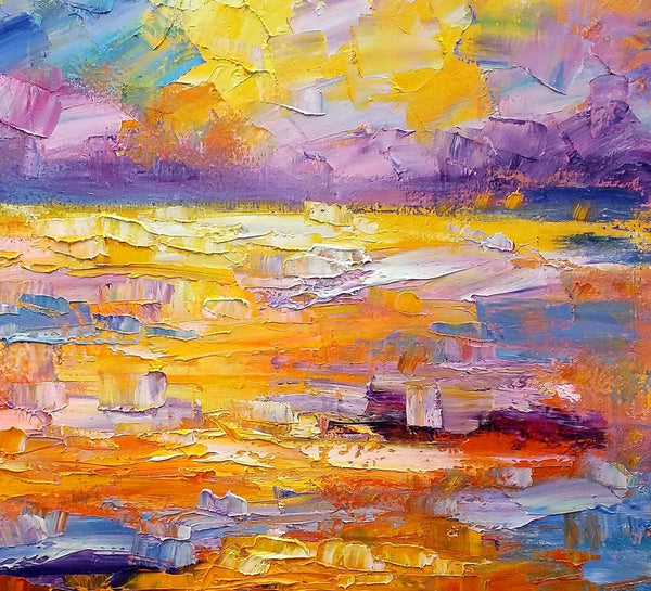 Large Oil Painting on Canvas, Abstract Canvas Paintings,, Custom Abstract Wall Art Painting, Canvas Painting for Living Room-artworkcanvas