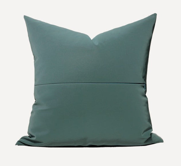 Modern Pillows for Living Room, Blue Grey Decorative Pillows for Couch, Modern Sofa Pillows, Modern Sofa Pillows, Contemporary Abstract Pillows-artworkcanvas