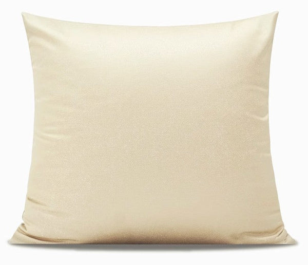 Golden Color Throw Pillow for Interior Design, Modern Decorative Throw Pillows, Modern Sofa Pillows, Contemporary Square Modern Throw Pillows for Couch-artworkcanvas