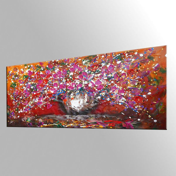 Canvas Art, Wall Painting, Home Art, Abstract Painting, Flower Painting, Wall Art, Original Painting, Still Life Art, Modern Art, 426-artworkcanvas