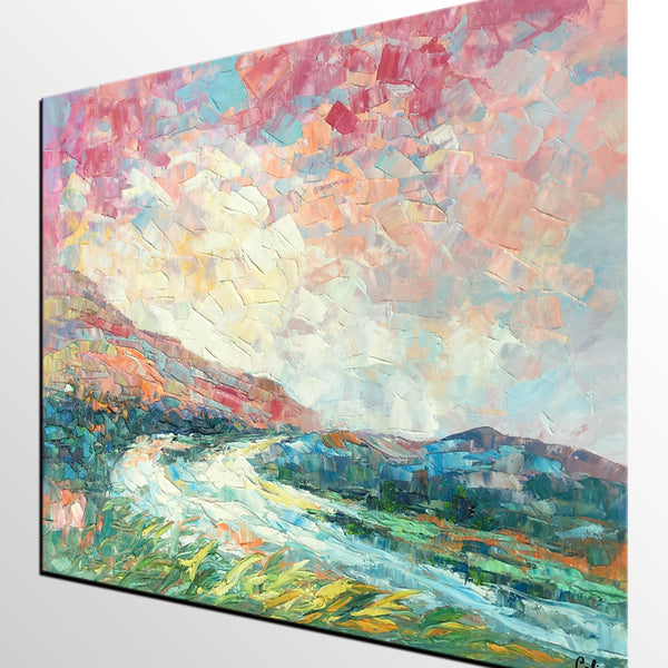 Abstract Painting, Canvas Painting, Painting for Sale, Original Oil Painting, Landscape Art-artworkcanvas