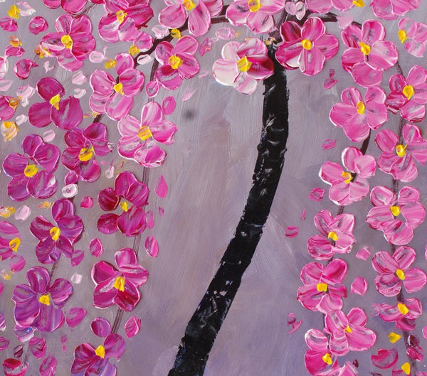 Flower Painting, Tree Painting, Canvas Art, Acrylic Painting, Home Art, Wall Art, Abstract Artwork, Kitchen Art, 491-artworkcanvas