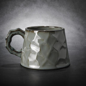 Large Pottery Coffee Cup, Ceramic Coffee Mug, Large Capacity Coffee Cups, Large Tea Cup, Handmade Coffee Cup-artworkcanvas