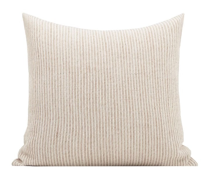 Contemporary Light Brown Modern Sofa Pillows, Large Square Modern Throw Pillows for Couch, Simple Decorative Throw Pillows, Large Throw Pillow for Interior Design-artworkcanvas