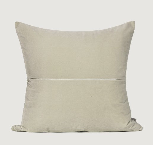 Modern Simple Throw Pillows, Large Yellow Beige Square Pillows, Modern Throw Pillows for Couch, Decorative Modern Sofa Pillows for Dining Room-artworkcanvas