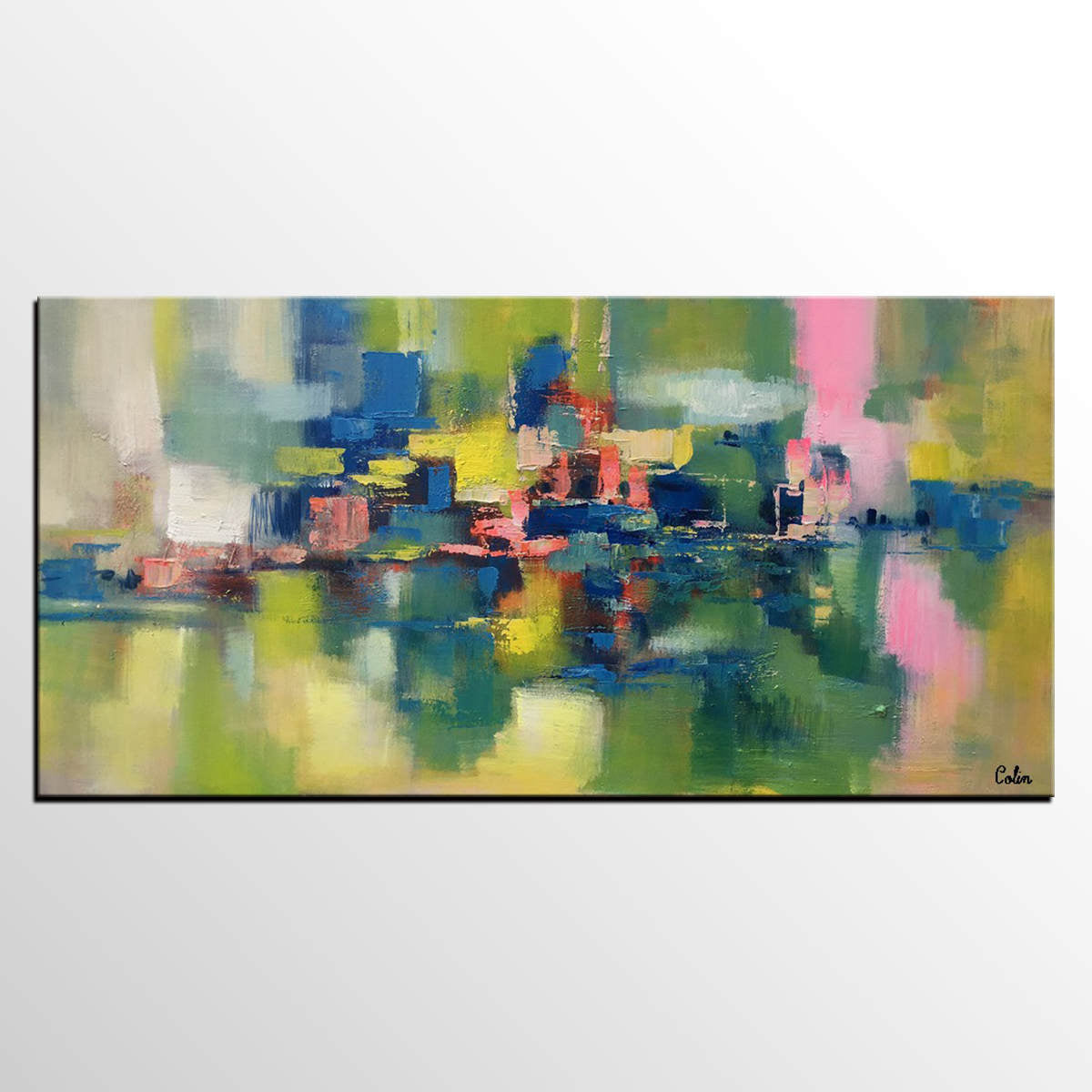 Large Canvas Art, Abstract Painting for Sale, Bedroom Canvas Art, Custom Acrylic Art Painting-artworkcanvas