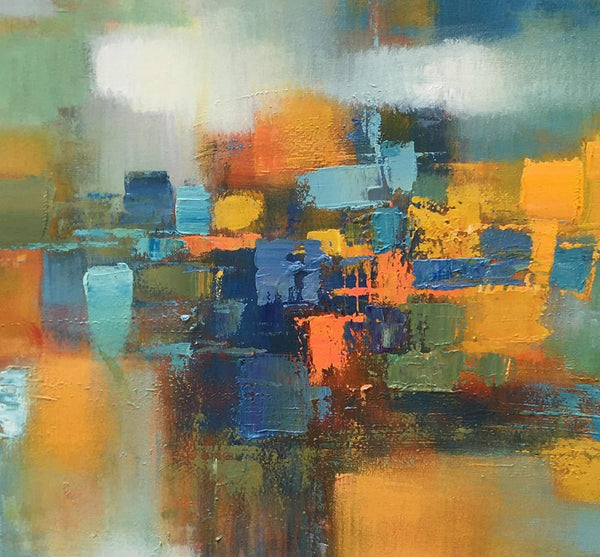 Custom Extra Large Abstract Painting, Living Room Wall Art, Large Canva Art, Acrylic Modern Art-artworkcanvas
