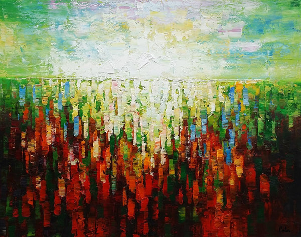Large Canva Art, Abstract Painting, Bedroom Canvas Art, Custom Extra Large Acrylic Modern Art-artworkcanvas