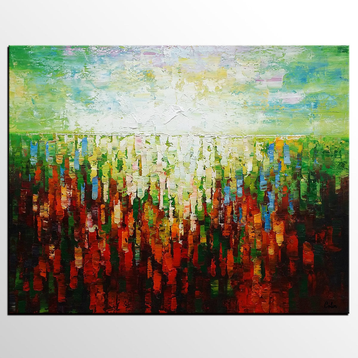 Large Canva Art, Abstract Painting, Bedroom Canvas Art, Custom Extra Large Acrylic Modern Art-artworkcanvas