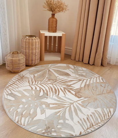 Abstract Modern Area Rugs under Coffee Table, Contemporary Area Rugs, Round Area Rugs, Modern Rugs in Bedroom, Dining Room Area Rug-artworkcanvas