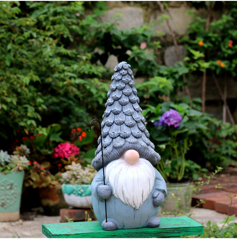 Garden Figure Sculpture Statues, Gnome Statue for Garden Ornaments, Garden Decoration Ideas, Villa Courtyard Decor, Outdoor Garden Decoration-artworkcanvas