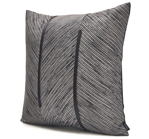 Large Simple Modern Pillows, Modern Throw Pillows for Living Room, Decorative Modern Sofa Pillows, Black Gray Modern Throw Pillows for Couch-artworkcanvas