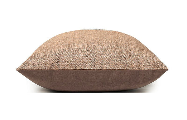 Decorative Modern Sofa Pillows, Modern Simple Throw Pillows for Bedroom, Brown Modern Throw Pillows for Couch, Large Simple Modern Pillows-artworkcanvas