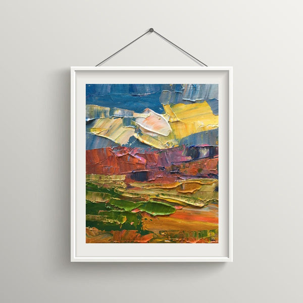 Hand Painted Small Painting Canvas Art Painting, Original Painting, Small Art Painting-artworkcanvas