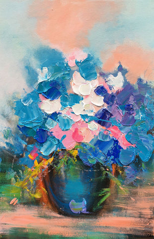 Floral Painting, Original Wall Art, Abstract Painting, Canvas Painting, Painting for Sale-artworkcanvas