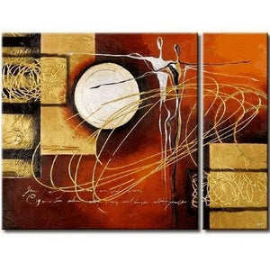 Living Room Wall Decor, Contemporary Art, Art on Canvas, Flower Painting, Extra Large Painting, Canvas Wall Art, Abstract Painting-artworkcanvas