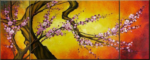 Flower Painting, Floral Art Painting, Abstract Art, Extra Large Art, Canvas Art, Wall Art Decor, Bedroom Wall Art, Art on Canvas-artworkcanvas
