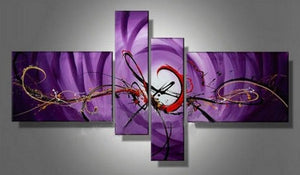 Large Wall Art Paintings, Abstract Lines Art, Large Canvas Painting, Abstract Painting for Bedroom, Hand Painted Art on Canvas-artworkcanvas