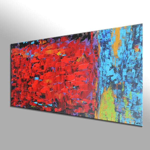 Custom Acrylic Art Painting, Large Canvas Art, Abstract Painting for Sale, Bedroom Canvas Art-artworkcanvas