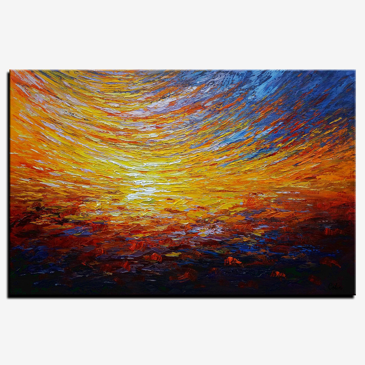 Canvas Painting, Custom Abstract Artwork, Abstract Painting, Abstract Painting, Modern Art-artworkcanvas