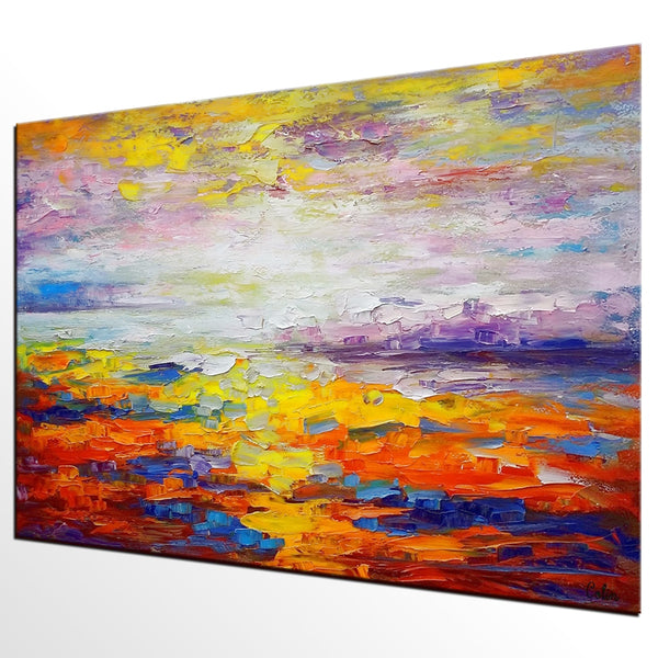 Custom Original Wall Art, Large Canvas Painting, Abstract Art Painting, Contemporary Artwork-artworkcanvas