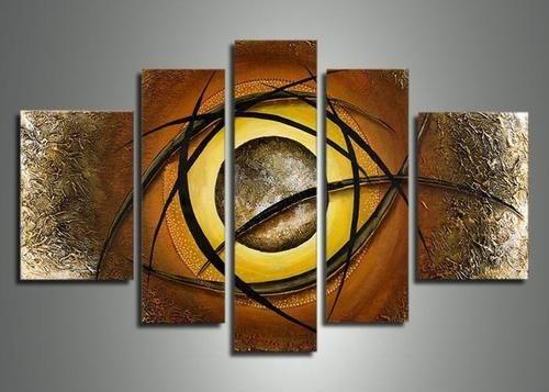 Huge Wall Art, Extra Large Art, Abstract Painting, Abstract Art Set, Canvas Painting, Living Room Art, 5 Piece Wall Art-artworkcanvas