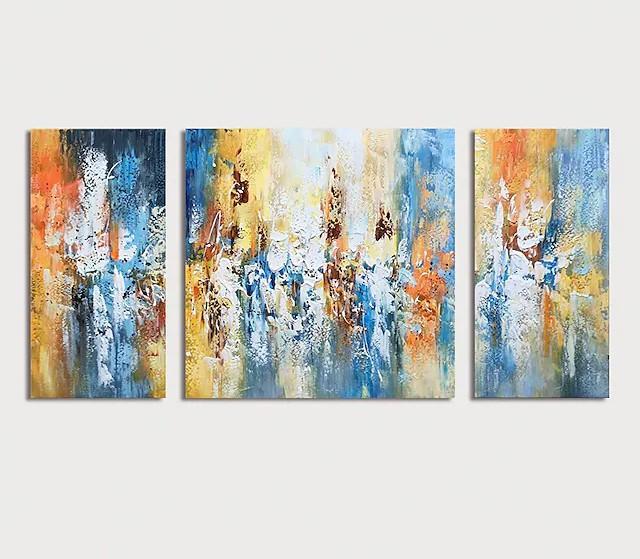 Acrylic Painting on Canvas, Modern Paintings for Living Room, Hand Painted Canvas Art, Palette Knife Paintings-artworkcanvas