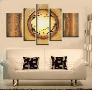 Large Painting for Sale, Heavy Texture Painting, Hand Painted Canvas Art, Acrylic Painting on Canvas-artworkcanvas