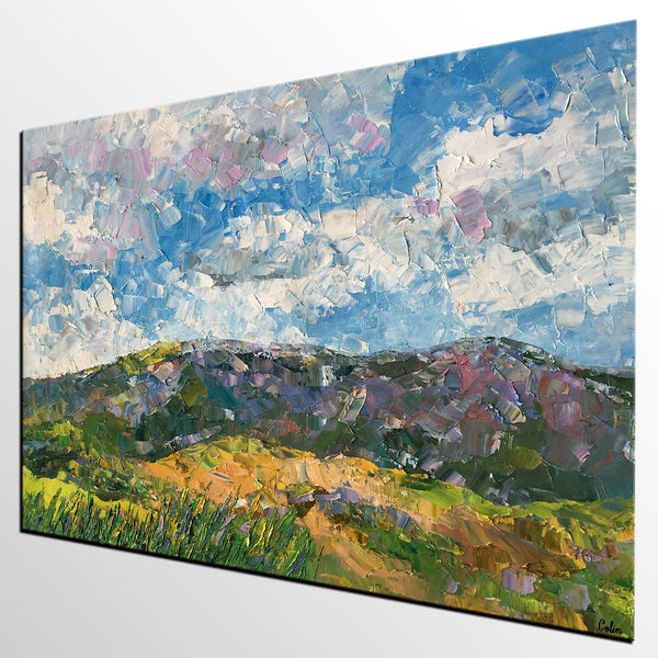 Oil Painting, Original Painting, Large Wall Art, Abstract Landscape Painting, Abstract Art, Canvas Art, Wall Art, Artwork-artworkcanvas