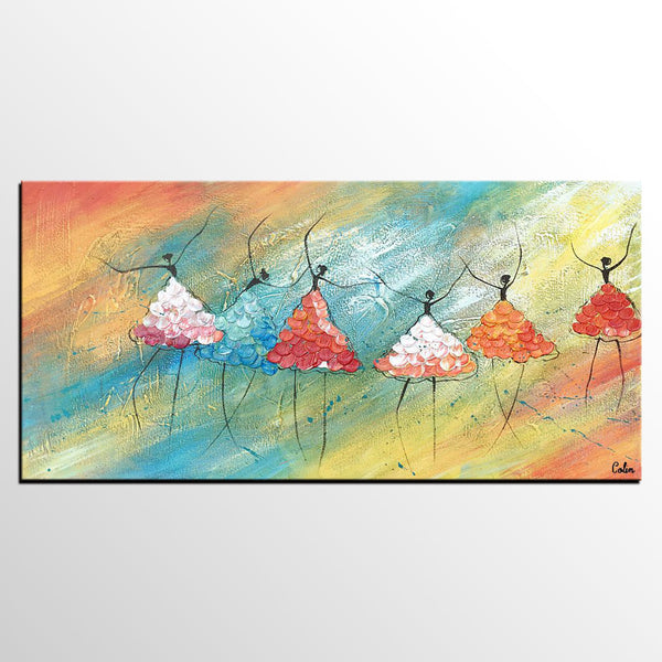 Simple Abstract Paintings, Ballet Dancer Painting, Original Artwork, Bedroom Canvas Painting, Acrylic Canvas Painting, Custom Art-artworkcanvas