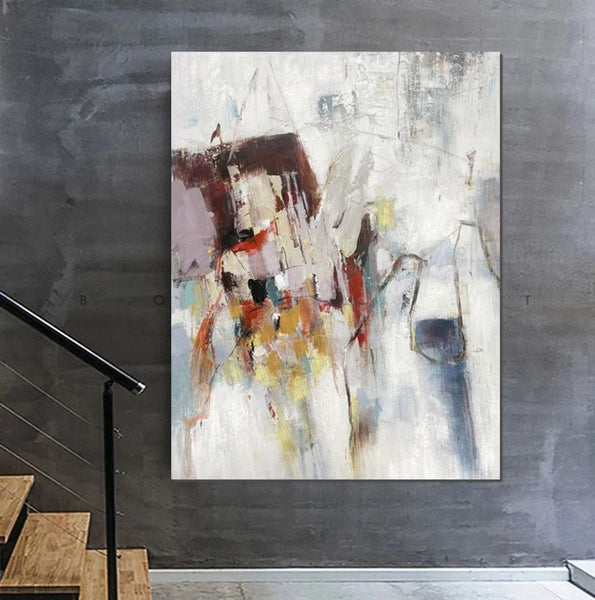 Canvas Painting for Living Room, Simple Modern Art, Extra Large Wall Art Painting, Modern Contemporary Abstract Artwork, Large Paintings for Sale-artworkcanvas