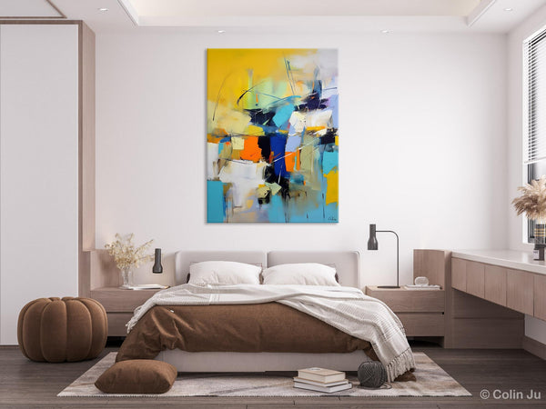 Contemporary Abstract Art, Bedroom Canvas Art Ideas, Large Painting for Sale, Buy Large Paintings Online, Original Modern Abstract Art-artworkcanvas