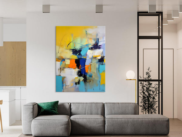 Contemporary Abstract Art, Bedroom Canvas Art Ideas, Large Painting for Sale, Buy Large Paintings Online, Original Modern Abstract Art-artworkcanvas