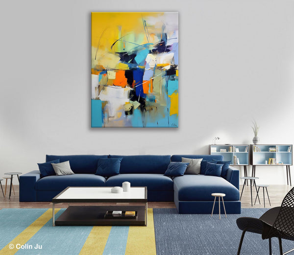 Contemporary Abstract Art, Bedroom Canvas Art Ideas, Large Painting for Sale, Buy Large Paintings Online, Original Modern Abstract Art-artworkcanvas