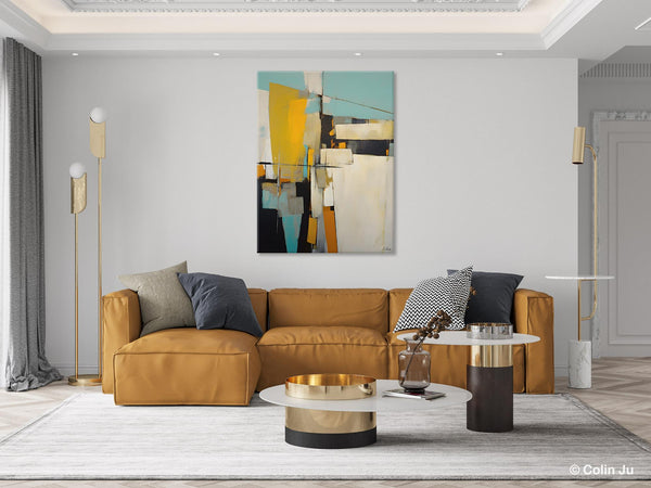 Large Paintings for Living Room, Hand Painted Acrylic Painting, Bedroom Wall Art Paintings, Original Modern Contemporary Art, Abstract Paintings for Dining Room-artworkcanvas