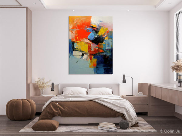 Large Canvas Art Ideas, Large Painting for Living Room, Original Contemporary Acrylic Art Painting, Buy Large Paintings Online, Simple Modern Art-artworkcanvas