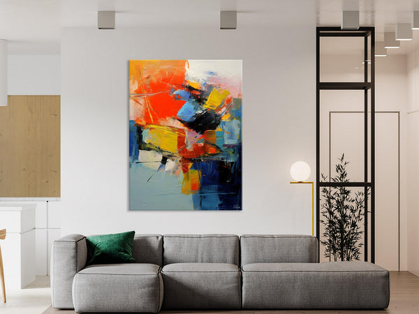 Large Canvas Art Ideas, Large Painting for Living Room, Original Contemporary Acrylic Art Painting, Buy Large Paintings Online, Simple Modern Art-artworkcanvas