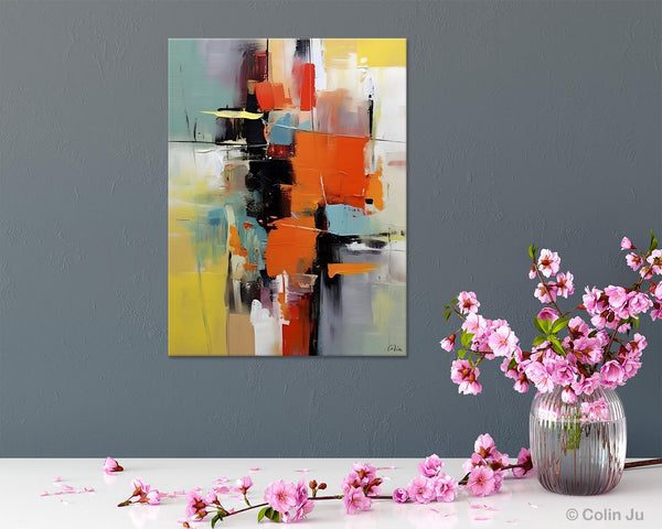 Abstract Canvas Painting, Modern Paintings for Living Room, Huge Painting for Sale, Original Hand Painted Wall Art-artworkcanvas