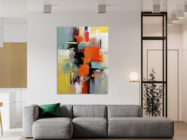 Abstract Canvas Painting, Modern Paintings for Living Room, Huge Painting for Sale, Original Hand Painted Wall Art-artworkcanvas