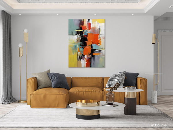 Abstract Canvas Painting, Modern Paintings for Living Room, Huge Painting for Sale, Original Hand Painted Wall Art-artworkcanvas