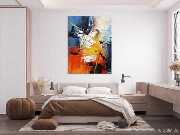 Paintings for Living Room, Abstract Acrylic Painting, Abstract Painting Ideas for Bedroom, Original Abstract Canvas Paintings, Hand Painted Wall Painting-artworkcanvas